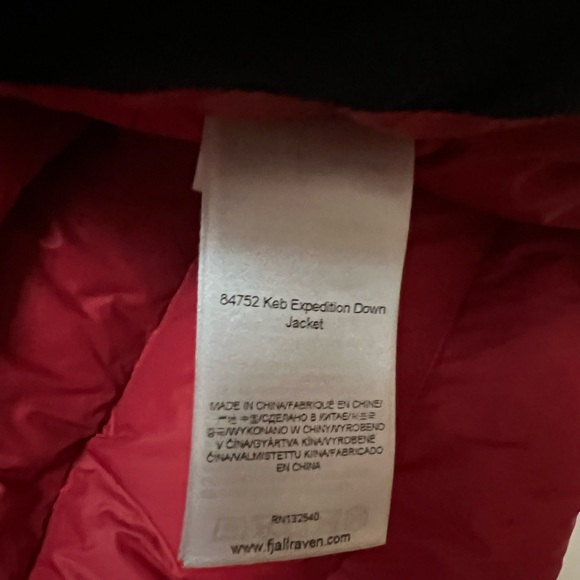 Fjallraven Keb Expedition Down Jacket - NWOT - Picture 5 of 9